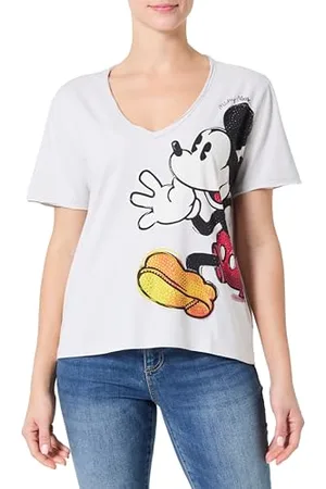Desigual TS_Mickey Joker, 1020 Ice, L, , L