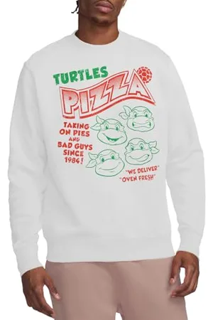 Teenage Mutant Ninja Turtles Bluza Tmnt Turtles Pizza Crew, biała, XL, , XL