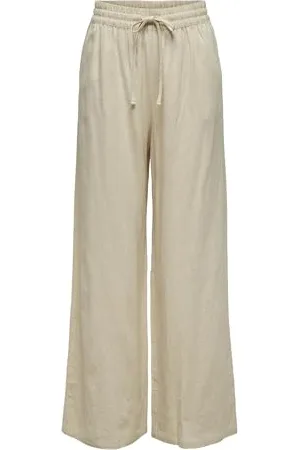 JDY SAY Linen HW Wide Pant WVN NOOS, , S x 32L