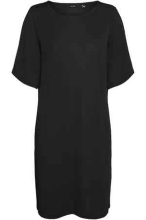 VERO MODA VMKANVA 2/4 Glitter Tee Dress JRS, , L