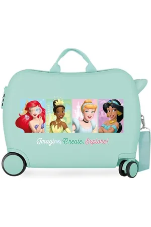 Disney Joumma Princess walizka dziecięca niebieska 50 x 38 x 20 cm sztywna 1,8 kg zamek szyfrowy z boku ABS 1,8 kg 38 l bagaż podręczny, , Talla única, walizka dziecięca
