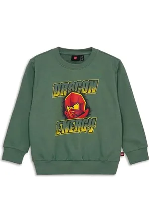 KABOOKI Lego Ninjago - LWSAKU 104 - Bluza - Green - 140, , 140