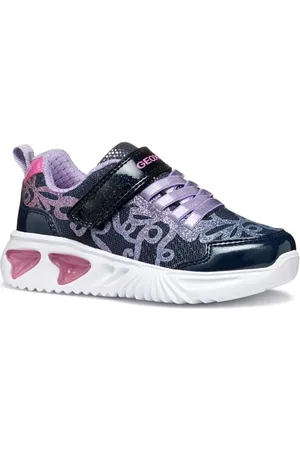 Geox J Assister Girl A, Trampki dziewczęce, , 36