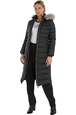 Tommy Hilfiger TYRA DOWN MAXI z futrem, , S