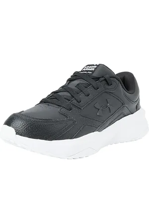 Under Armour Herren Ua Edge Lthr Trainingschuhe, czarny/czarny/biały, 40 EU