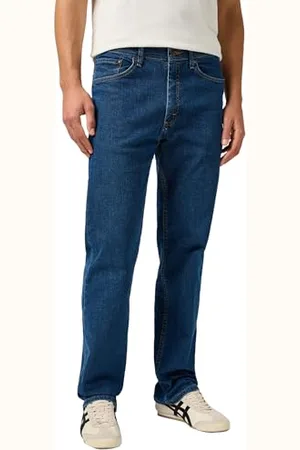 Wrangler Męskie klasyczne dżinsy z komfortową talią, , 38W x 32L