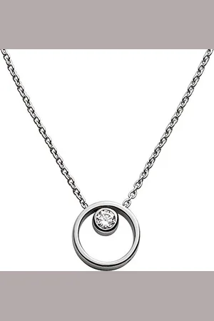 Skagen Naszyjnik Dla Kobiet Kariana, 14,7 mm X 3,6 mm Zawieszka Naszyjnik Ze Stali Szlachetnej, SKJ0833040