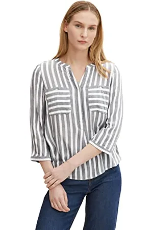 TOM TAILOR 1016190 bluzka w paski Kobiety, , 40