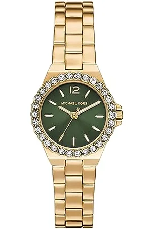 Michael Kors Lennox - Damski Zegarek z Mechanizmem Kwarcowym I Trzema Wskazówkami - Koperta 30 mm z Bransoletą ze Stali Szlachetnej Mk7395