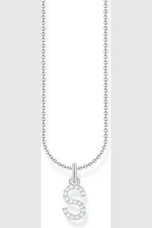 Thomas Sabo Naszyjnik litera S Srebro próby 925 z cyrkoniami KE2258-051-14