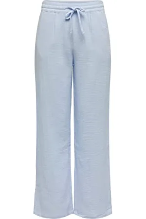 JDY Bestseller A/S theis Wide Slit Pant WVN Noos spodnie materiałowe, , L