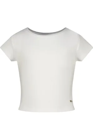 Vingino T-shirt dziewczęcy Basic-Crop Rib Tee, , 16 lat