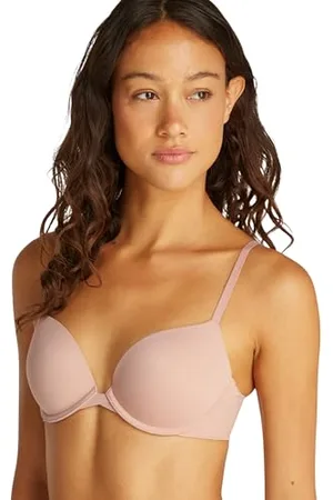 Calvin Klein PUSH UP PLUNGE damskie, beżowe, 38DD, , 70
