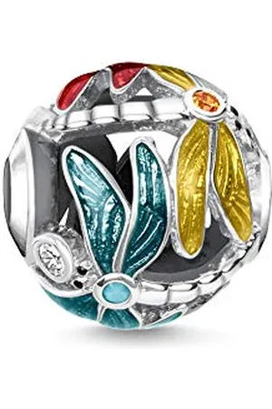 Thomas Sabo Damski koralik ze srebra wysokiej próby 925, czernione srebro, cod. K0315-340-7