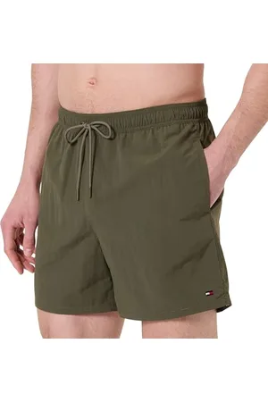 Tommy Hilfiger Męski średni sznurek do ściągania UM0UM03477, khaki, S, , S