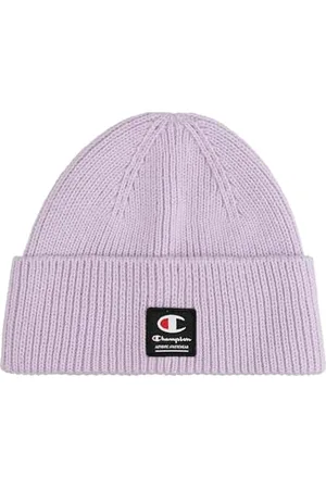 Champion Lifestyle Caps (806069) - Recycled Acrylic Knitted Yarn Block Logo Czapka z daszkiem, , Jeden rozmiar Unisex - Dorosły FW24, , rozmiar uniwersalny