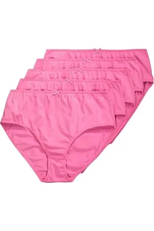 Ulla Popken Damskie duże rozmiary duże rozmiary Plus Size Midislips, 5-pak, jednokolorowe, do rozm. 66/68, , 58-60 Duże rozmiary