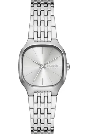 Skagen Damski analogowy zegarek kwarcowy z bransoletką ze stali nierdzewnej SKW3159, srebro