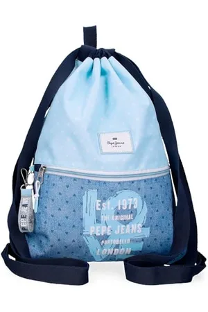 Pepe Jeans Noni Denim Plecak Torba 35x46 cms Poliester by Joumma Bags, , Talla única, worek na plecak