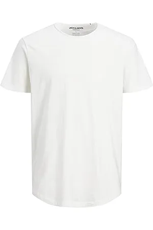 JACK & JONES Męska koszulka Jjebasher O-Neck Ss Noos, , L