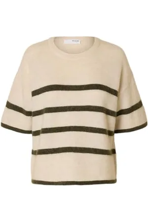 SELECTED Slfmaline-Liliana 2/4 Knit O-Neck Noos, , L
