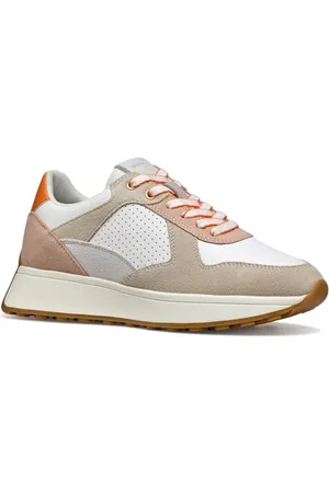 Geox Damskie buty sportowe D Amabel A, białe/rozm. L taupe, 36 EU, , 36 EU