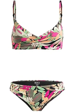Roxy Dwuczęściowy Beach Classics Wrap Jersey dla kobiet, , XS