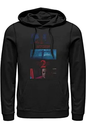 Stranger Things Unisex Photo Story Hoodie Hooded Bluza, Black, M, , M