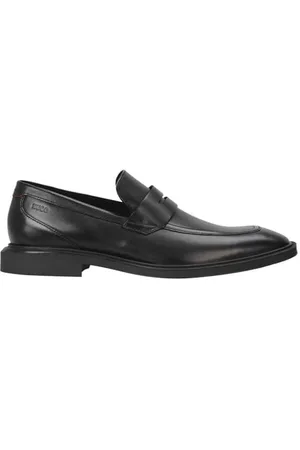 HUGO BOSS Gryff_Loaf_lt, Mokasyny męskie, czarny, 42 EU, , 42 EU