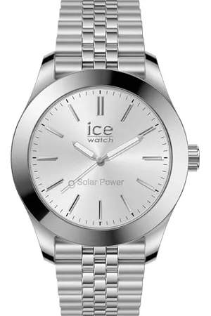 Ice-Watch ICE steel Silver - Męski srebrny zegarek z metalową bransoletą - 023797 (Medium)
