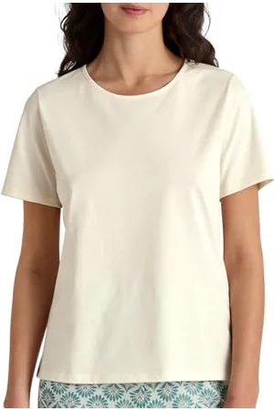Calida Favourites T-shirt damski, z bawełny organicznej, elastyczny i odporny na odkształcenia, przyjazny dla skóry i oddychający, , 48-50