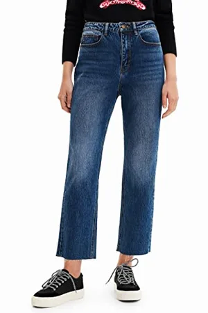 Desigual Denim_kerell, 5161 Denim Medium Dark, Jeansy damskie, , 32