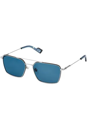 Sting SUNGLASSES, SST562V-57-S33P, SHINY PALLADIUM W/SANDBLASTED AND KOLOUR, męski, , 57