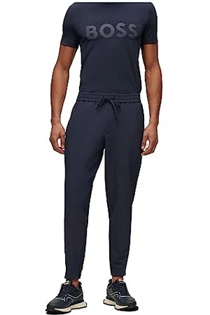 HUGO BOSS Męskie spodnie T_Flex w płaskim opakowaniu, ciemnoniebieskie, 102