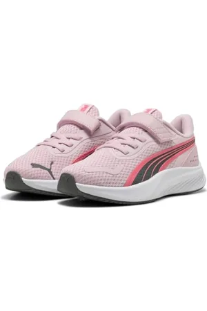 PUMA Pounce LITE AC+ PS Sneaker, różowe fiołkowo-magiczne różowe białe, 12 UK dziecko, Róża fioletowo-magiczna róża biała, 31 EU