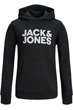 JACK & JONES Corp Logo Bluza z kapturem Dziecięca