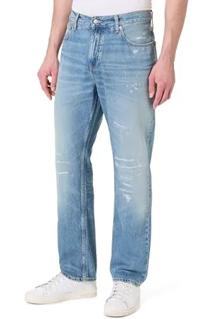 Tommy Hilfiger Męski REGULAR MERCER RGD MARTY BLUES MW0MW39221 prosty, denim, 28W / 32L, , 28W / 32L