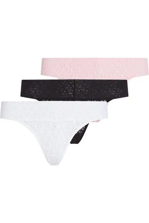 Calvin Klein BIKINI Damski Low Rise 3PK, Multi, L, , L