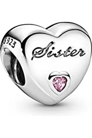 PANDORA Charm Sister-Herz 791946PCZ