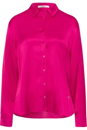 Brax Damska bluzka w stylu Vic Shiny Viscose, , 36