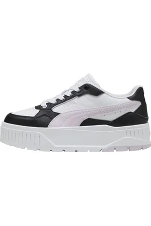 PUMA Damskie buty Karmen II Idol, biało-liliowe czarne (Frost Black), rozmiar 38, Biały Liliowy Mróz Czarny, 39 EU
