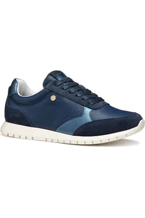 Geox Damskie buty sportowe D Sukie 2.0 C, granatowe, 41 EU, , 41 EU