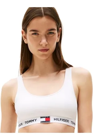 Tommy Hilfiger Damski biustonosz bez podszewki (rozmiar zewnętrzny) UW0UW05713, biały, XS, , XS