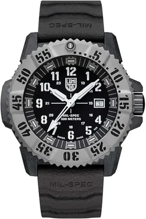 Luminox Męski analogowy zegarek automatyczny z gumową bransoletką XL.3351.Set, , Pasek
