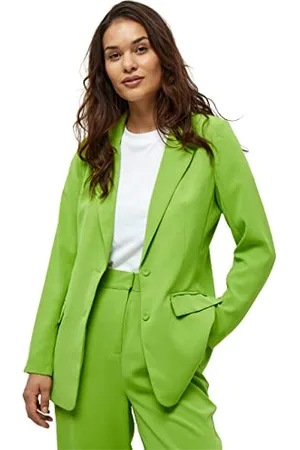 Minus Velia damska bluza Velia, zielona limonka, 8, Zieleń limonkowa, 34