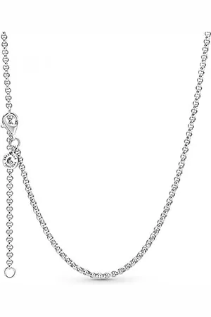 PANDORA Cadena Eslabones Redondos 399260C00-60 mujer plata