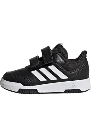 adidas Uniseks - niemowlęta Tensaur Hook and Loop Shoes, Cloud White/Core Black, 20 EU