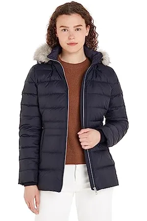 Tommy Hilfiger Damska kurtka puchowa Tyra z futrem, , XXS