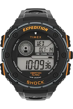 Timex Zegarek męski Expedition Vibe Shock 50mm na gumowym pasku TW4B24200