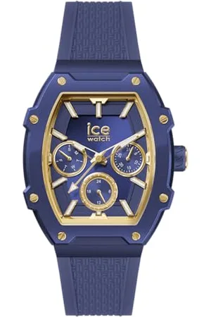Ice-Watch ICE boliday Digital blue Alu - aluminiowy zegarek damski z silikonowym paskiem - 023802 (Mały)